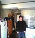 at his room