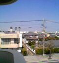 from his room