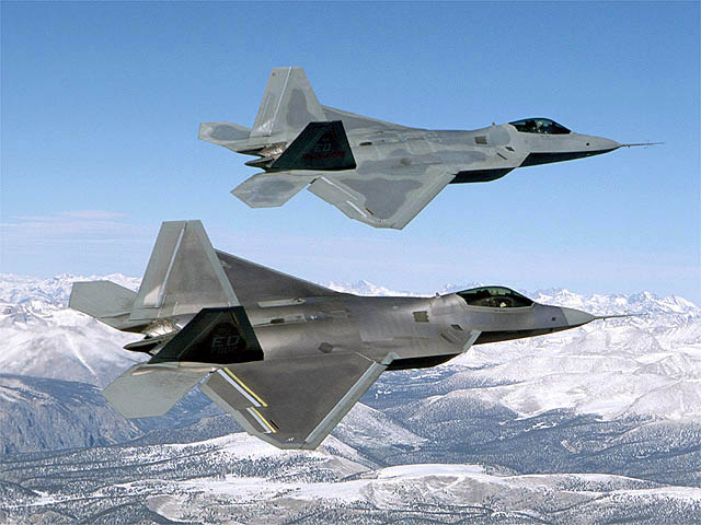 Two F-22's