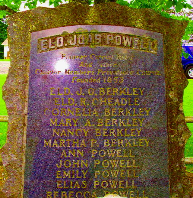 Just a closer look at the memorial marker information
