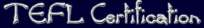 TEFL Certification