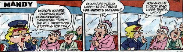 cartoon. mandy in stratford