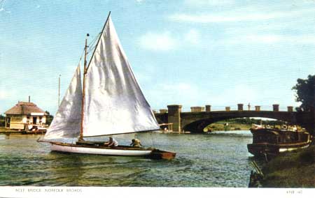 Acle Bridge, Norfolk Broads. pm1959