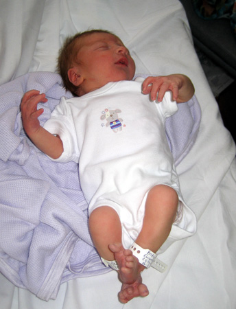 Jason 21 hours old