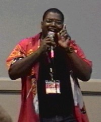 Jaime reprising his AX2000 Prelim performance...