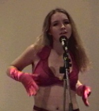 She still looks cold.  brrrr...