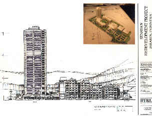 senayan redevelopment, jakarta, indonesia