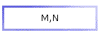 M,N