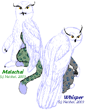 Malachai and Whisper image © Neishai