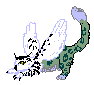 [ young alis-gryph Green Malachai; image and character © me, Neishai ]