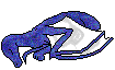 [ Glitz Blue Lian Meir as a hatchling; image © Ty of Ryslen ]