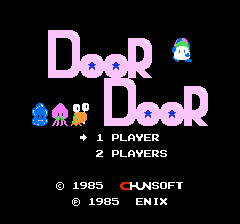 Door Door Title Screen