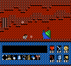 Fighting a boss