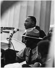 King is perhaps most famous for his 'I Have a Dream' speech, given in front of the Lincoln Memorial during the 1963 March on Washington for Jobs and Freedom.