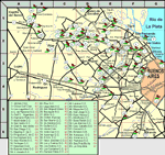 Golf Courses Map