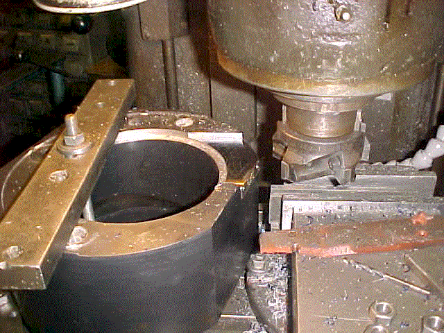 Man on machine