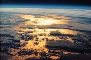 Sunset Over Planet Earth