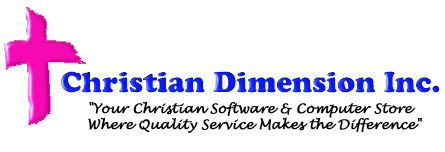 VISIT THE  Christian Dimension SOFTWARE  INC. WEB SITE