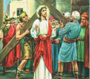 Jesus Bears His Cross