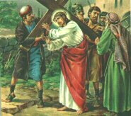 Jesus is Helped by Simon