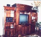 Large Cherry Entertainment Center