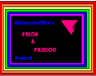 pride and passion award