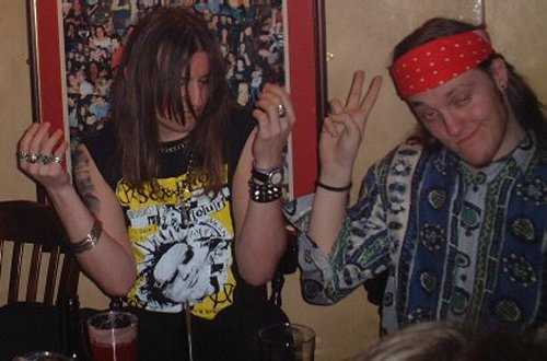 It was fancy dress night!!!.