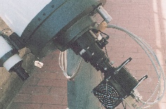 the CCD camera