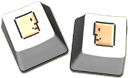 faces on keys