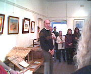 Malcolm Bartsch, Artistic Director, opens the exhibition.