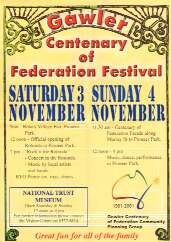 Centenary of Federation Festival poster
