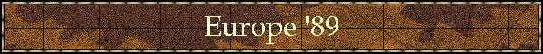 Europe '89
