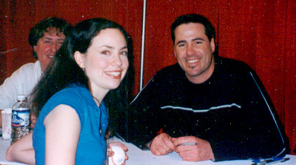 Darryl Kile posing with me after signing my ball this Jan at Winter Warm Up