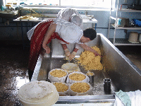 Gather all the curd