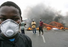 Over the weekend, Ivory Coast residents took to the streets of the capital Abidjan to demonstrate over the poisonous sludge dumped in the lagoons surrounding the city.