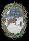 click for deer globe