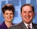 John Karcher and Carleen Wild have both left the evening newscasts at Wisconsin's WISC/Ch. 3. (Courtesy WISC-TV)