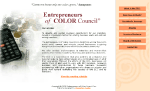 Entreprenuers of Color Council, Inc. website screenshot