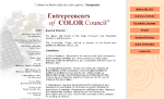 Entreprenuers of Color Council, Inc. website screenshot