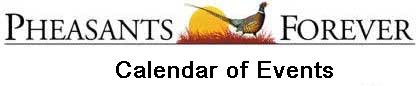 Pheasants Forever Events