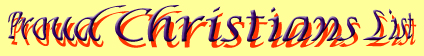 Proud Christians List