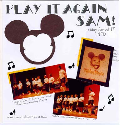 Play It Again Sam! layout