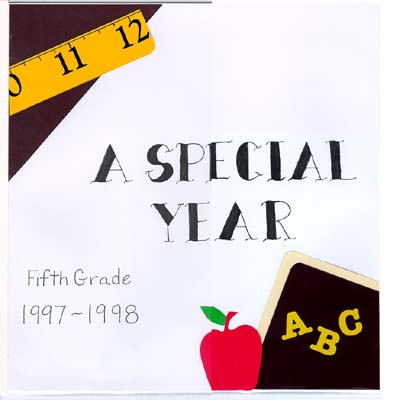 Cover page for fifth grade album
