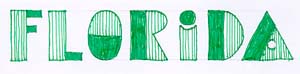 Florida name - lettering
