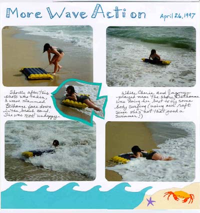 More Wave Action page layout