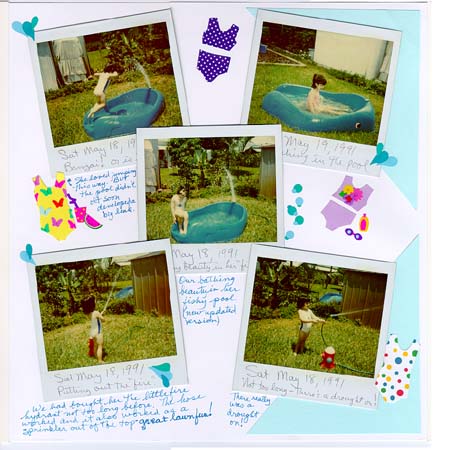 Little Bathing Beauty page layout 1