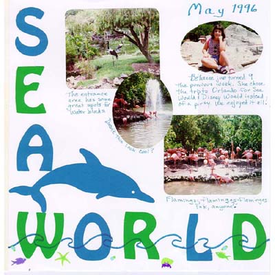 My 1996 Sea World layout