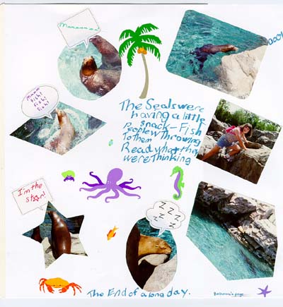 My Daughter's Seal page layout