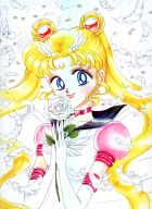 smelling a rose