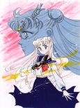usagi with princess serenity in the back